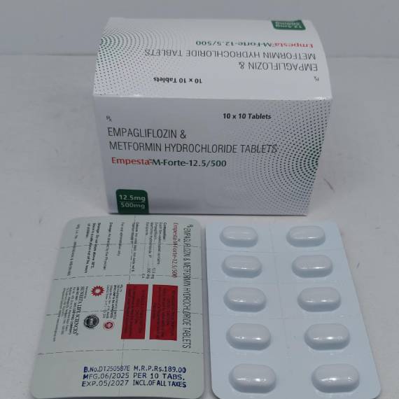 Empesta M-Forte-12.5/500 Tablets